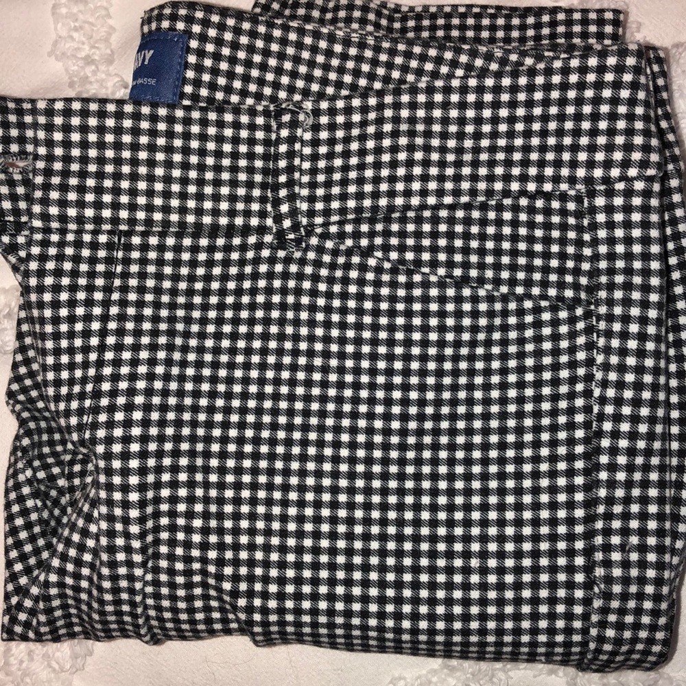 Old Navy women’s gingham pants
